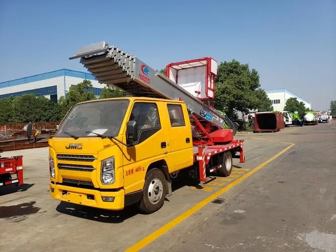 岑巩附近云梯车出租 砂石搬运